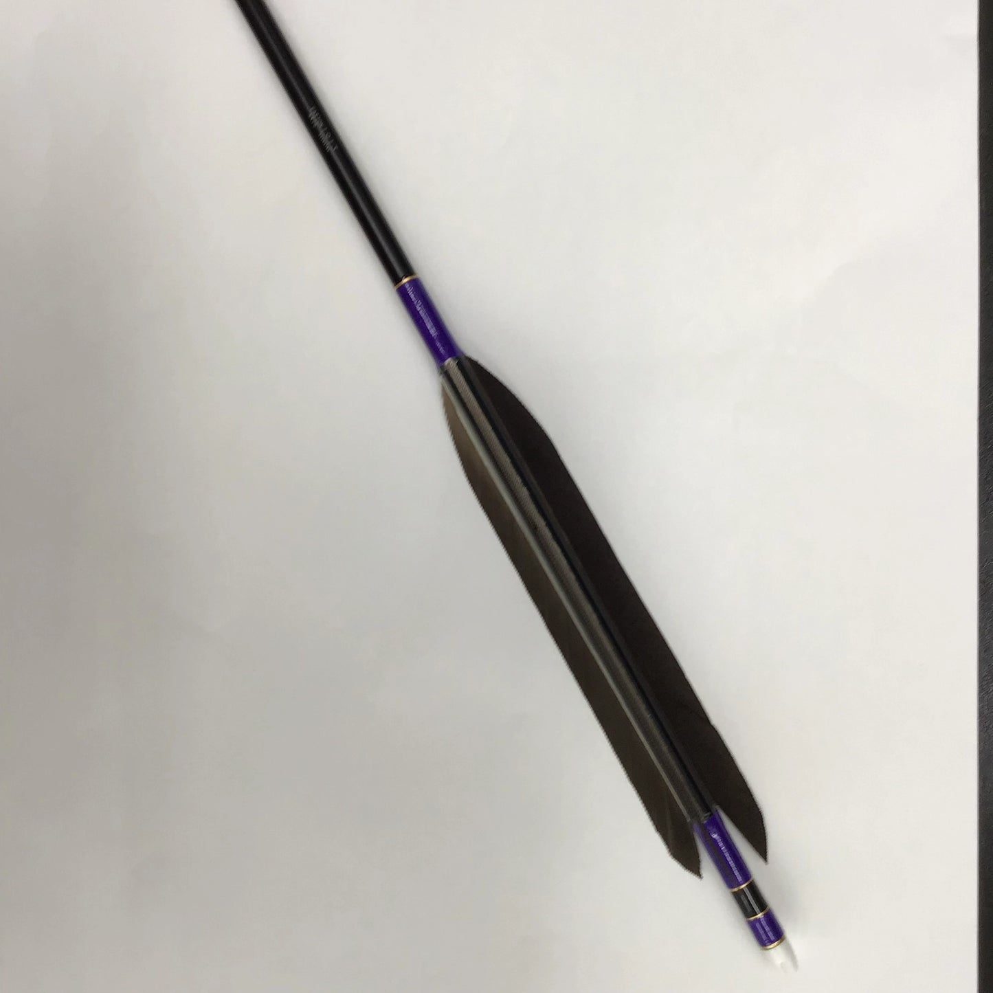 Aluminum Arrows with black eagle tail feathers 2014/2015