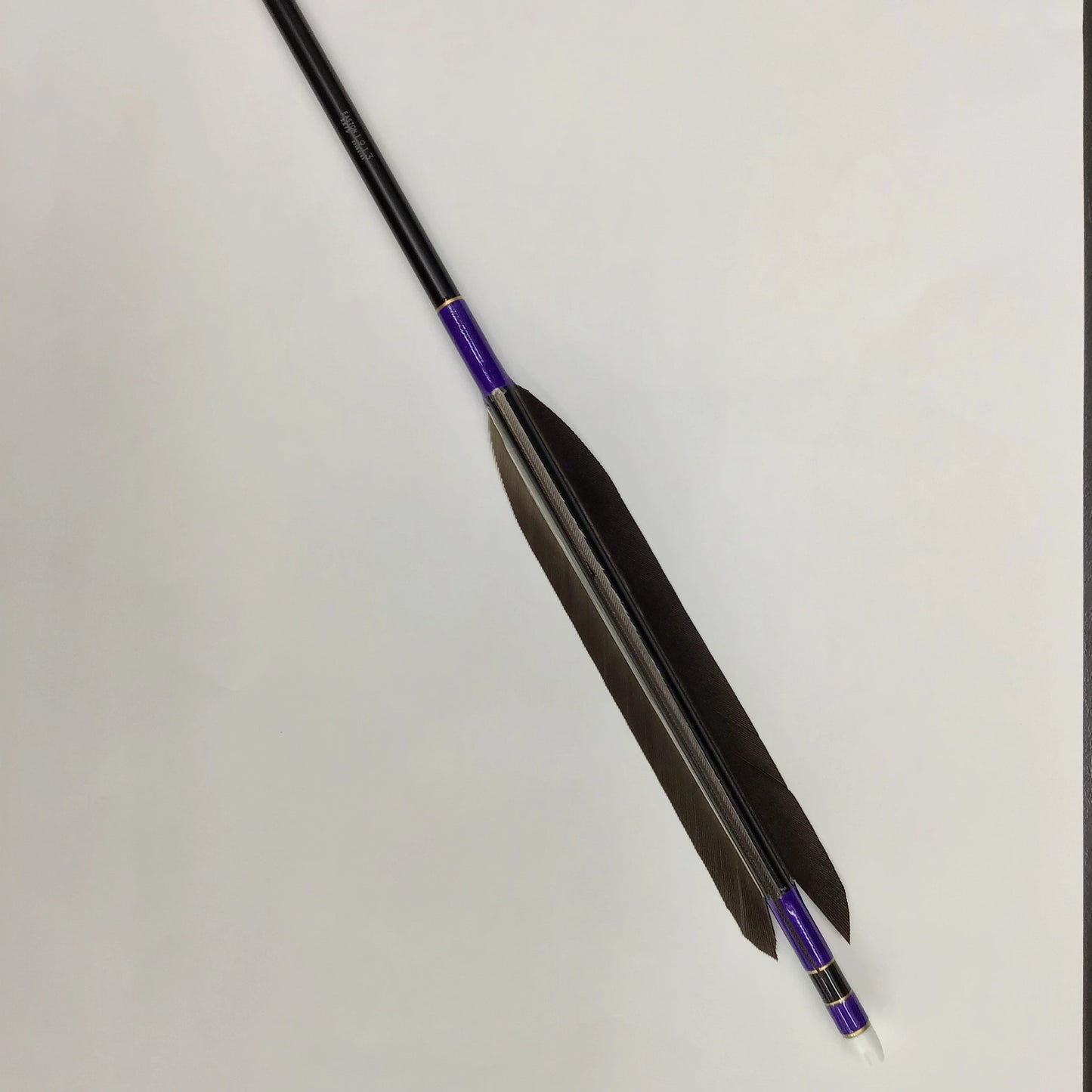 Aluminum Arrows with black eagle tail feathers 2014/2015