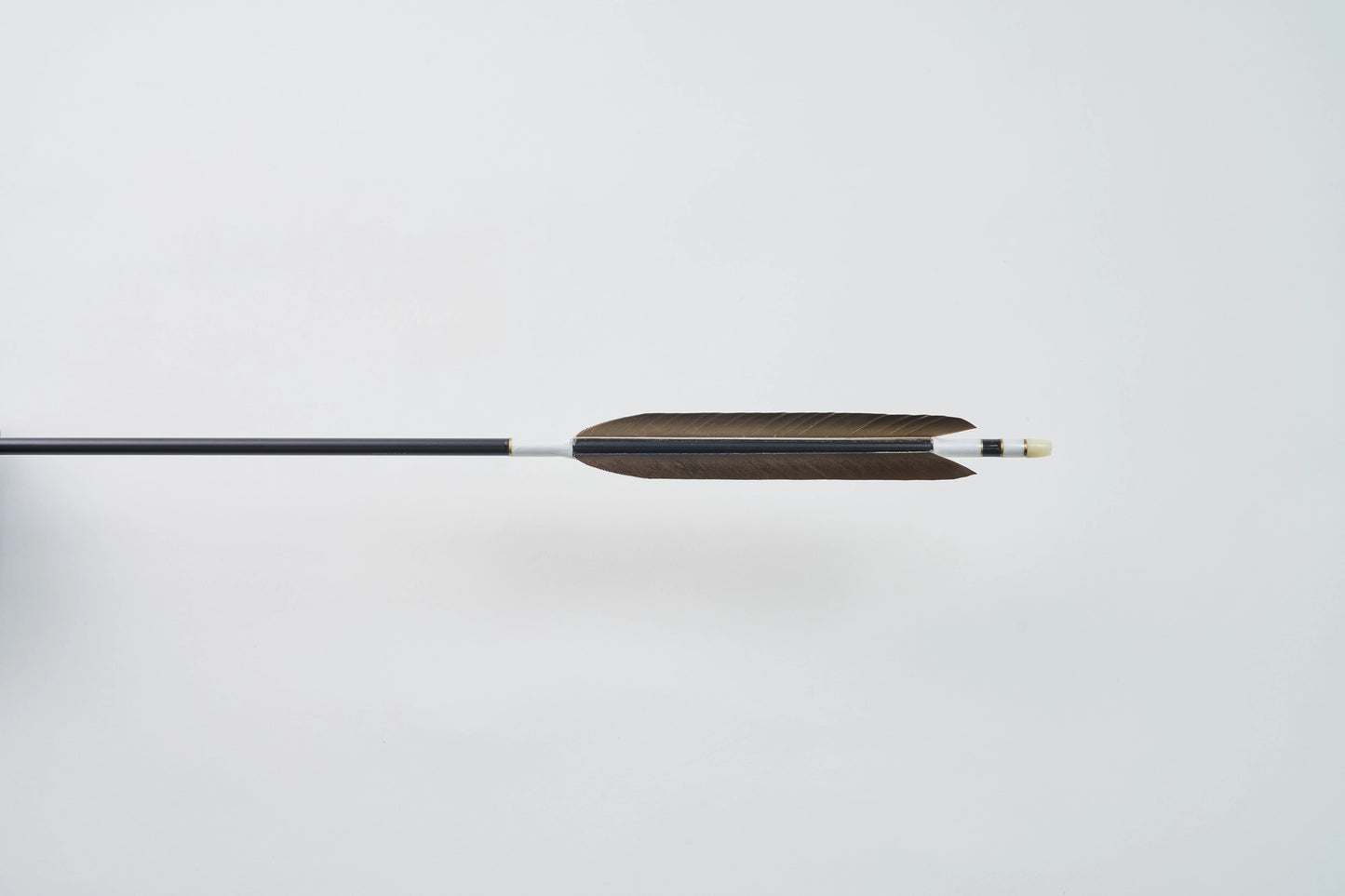 Aluminum Arrows with black eagle tail feathers 2014/2015