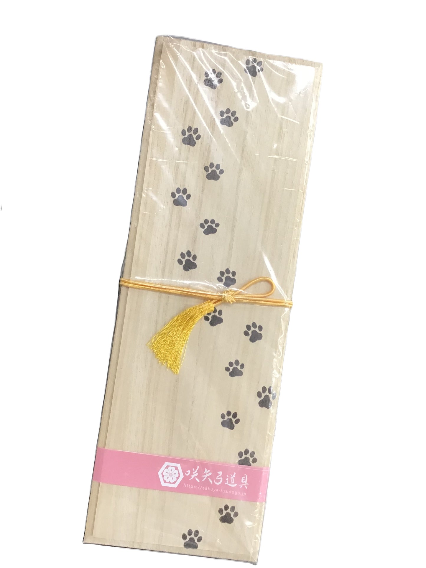 Paulownia box for Kyudo glove