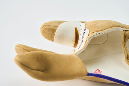 Chuto Shichibuberi 3 Fingers Brown with Purple Ecsainband