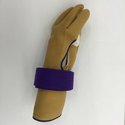 Chuto Shichibuberi 4 Fingers Brown with Purple Ecsainband