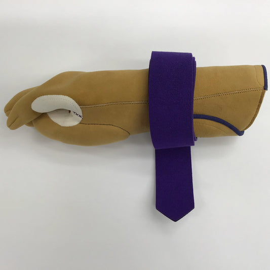 Chuto Shichibuberi 4 Fingers Brown with Purple Ecsainband