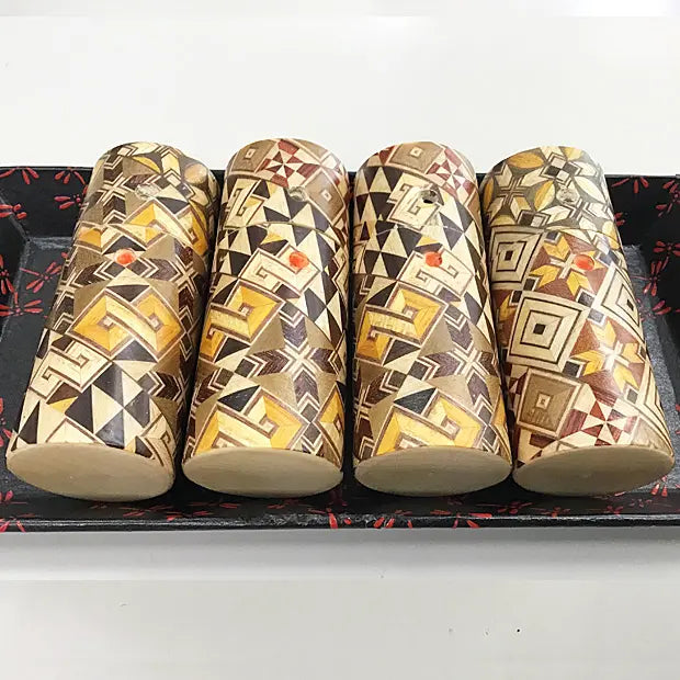 Fudeko Case Hakone Marquetry