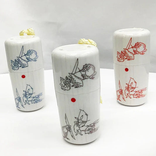 Glove Powder Case Plastic Animal Printed