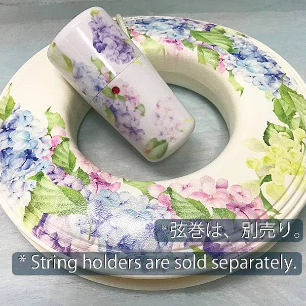 Glove Powder Case Plastic Flower Printed