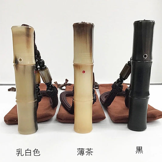 Glove Powder Case Ox Horn