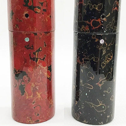 Glove Powder Case Urushi Cylindrical
