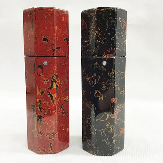 Glove Powder Case Urushi Octagon