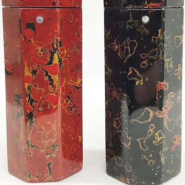 Glove Powder Case Urushi Octagon
