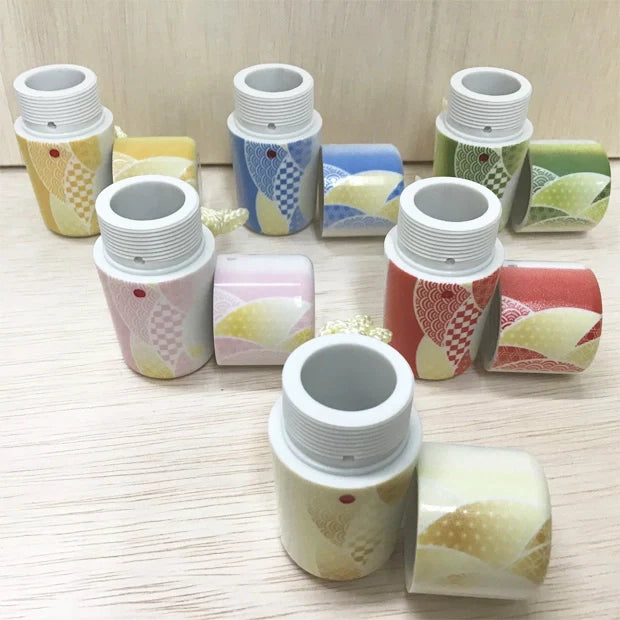 Glove Powder Case Plastic Wave Printed
