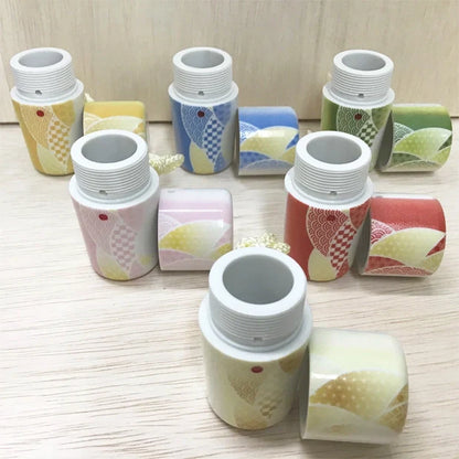 Glove Powder Case Plastic Wave Printed