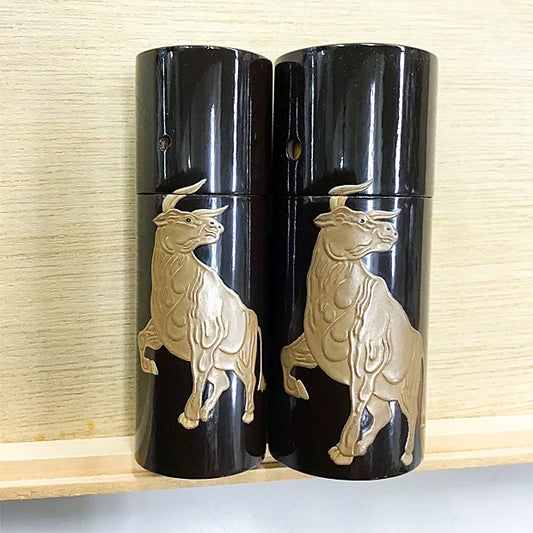 Urushi Glove Powder Case & Grip Powder Case Set