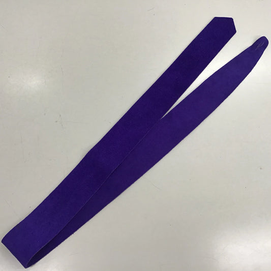 Glove Wristband Deer Leather Purple