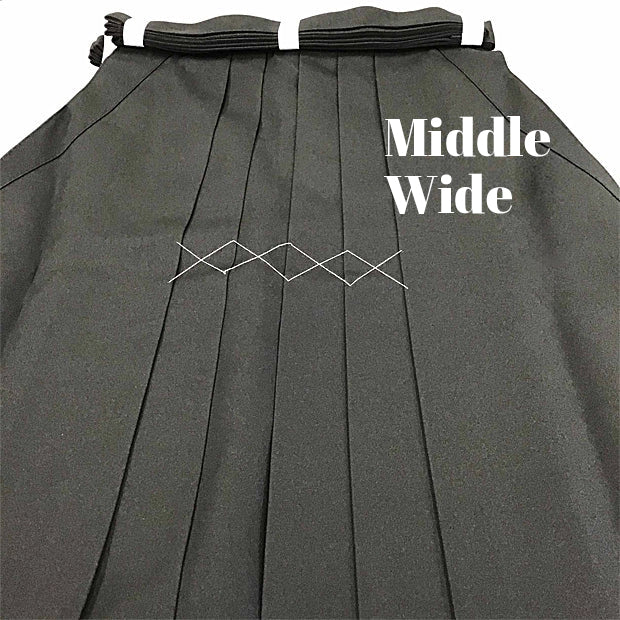 Hakama Black Middle Wide
