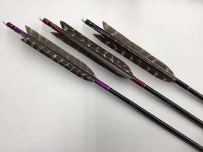 Aluminum Arrows with Wild turkey feathers 1813/1913/2014/2015