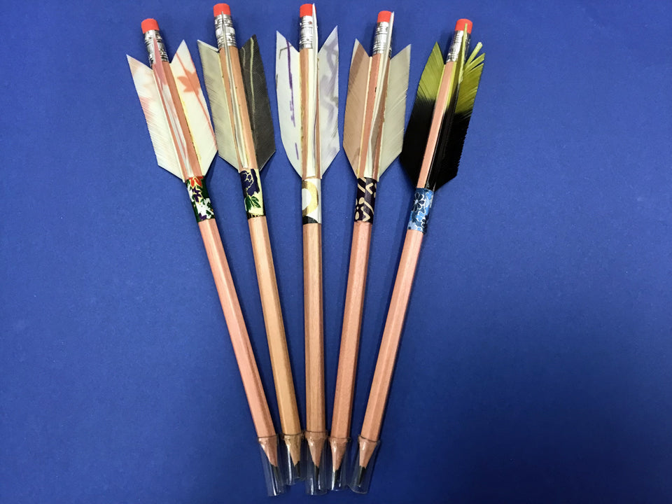 Pencil Kyudo arrow