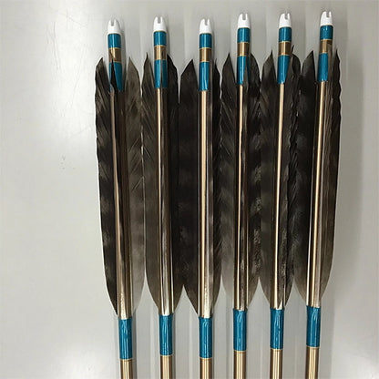 Aluminum Arrows  with Karafuto eagle feathers 1913/2014