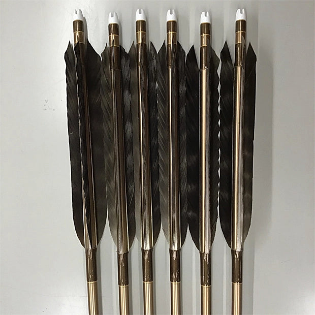Aluminum Arrows  with Karafuto eagle feathers 1913/2014