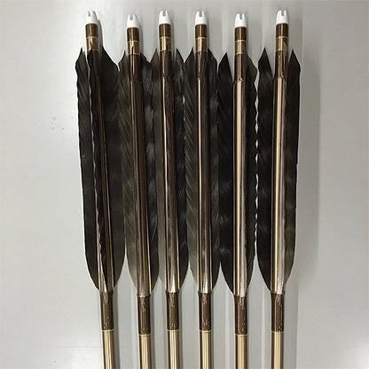 Aluminum Arrows  with Karafuto eagle feathers 1913/2014