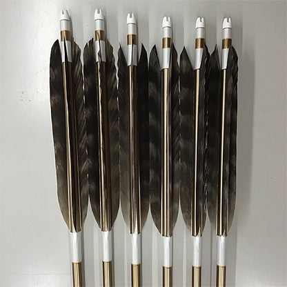 Aluminum Arrows  with Karafuto eagle feathers 1913/2014