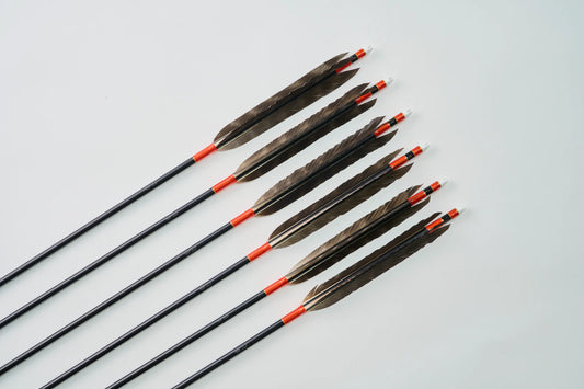 Aluminum Arrows  with Karafuto eagle feathers 1913/2014