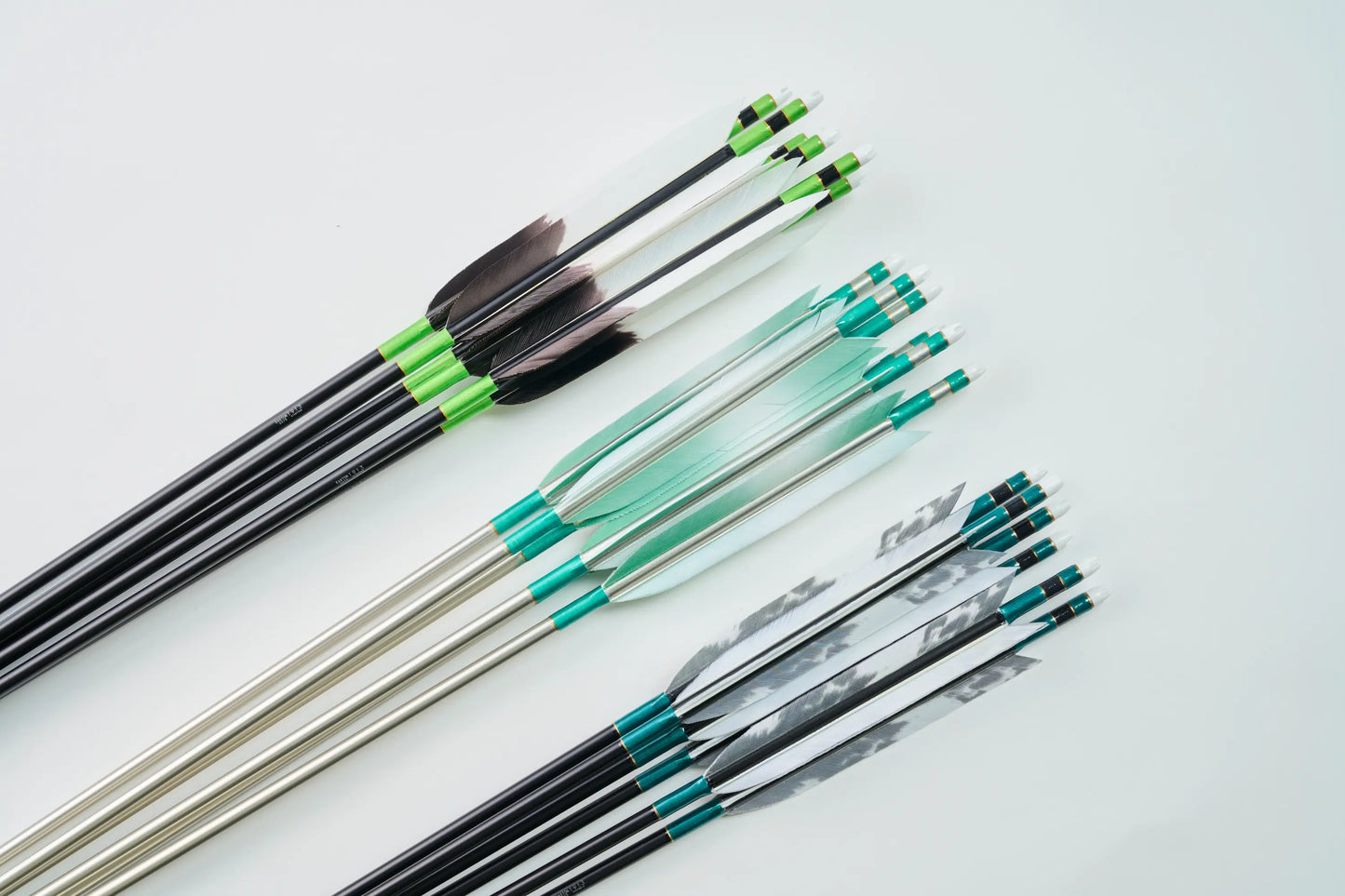 Aluminum Arrows with turkey feathers 1813/1913/2014/2015