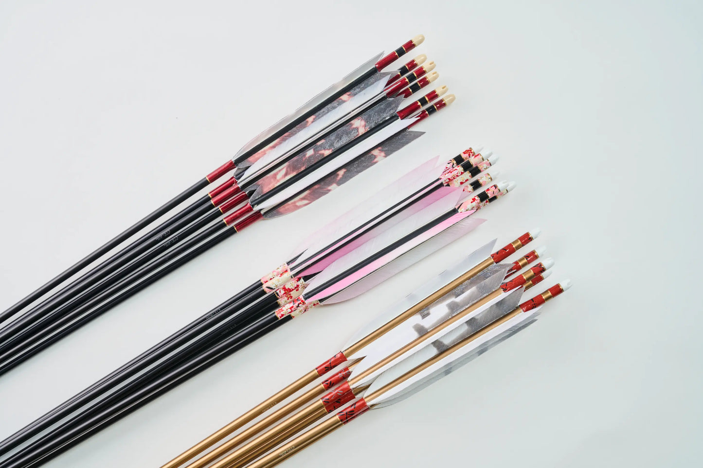 Aluminum Arrows with turkey feathers 1813/1913/2014/2015