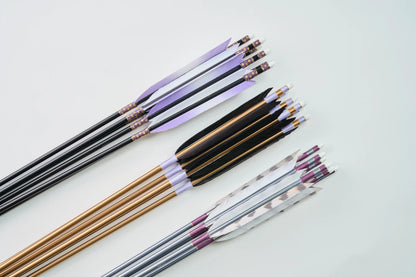 Aluminum Arrows with turkey feathers 1813/1913/2014/2015