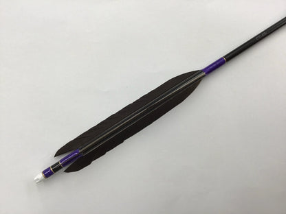 Aluminum Arrows  with black eagle tail feathers 2014/2015