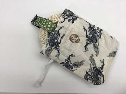 Tsurumaki ire （string holder bag）
