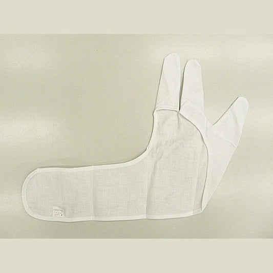 White Thin Under Glove for 3 fingers Long Sleeve