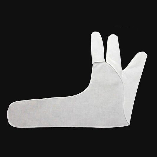 White Under Glove for 3 fingers Long Sleeve