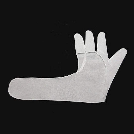 White Under Glove for 4 fingers Long Sleeve