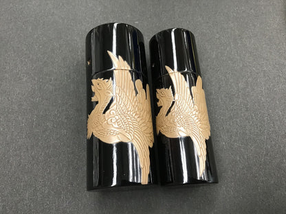 Urushi Glove Powder Case & Grip Powder Case Set