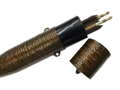 Yazutsu - Matsukaze Cashew lacquer coating quiver