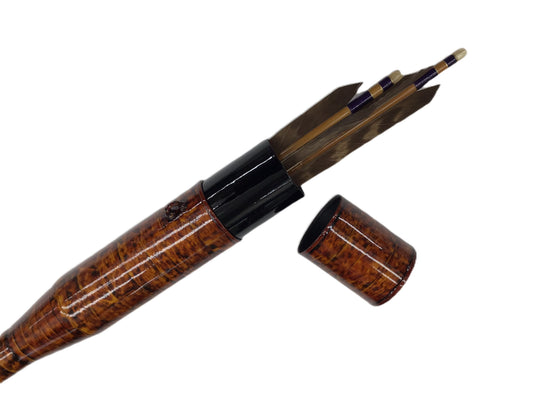 Yazutsu - Matsukaze Cashew lacquer coating quiver