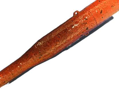 Cashew-Lacquered Arrow Quiver — Red / Vermilion / Black